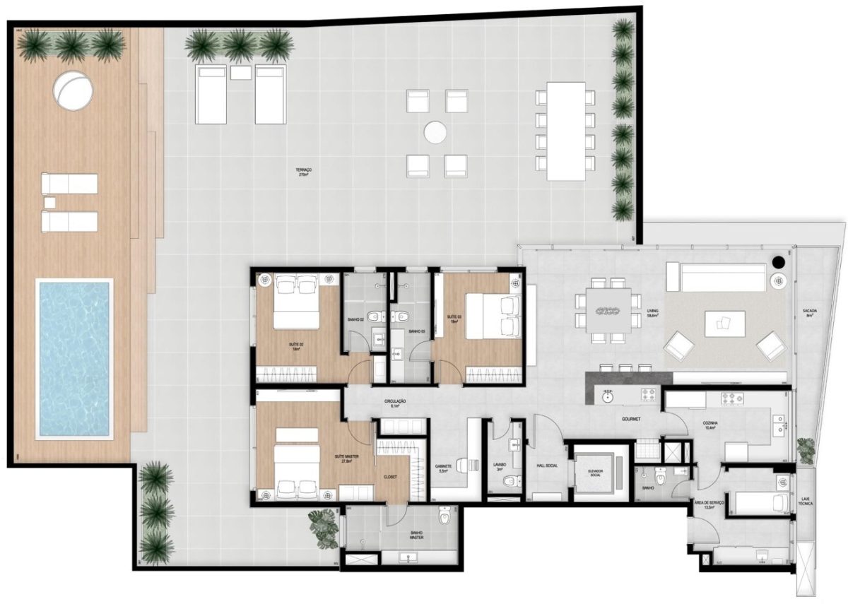 Planta 2 - Garden